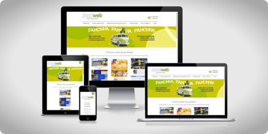 Exemplo de site responsivo